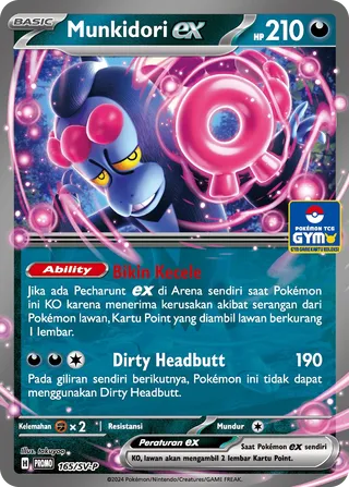 Munkidori ex (Scarlet & Violet Promos 165/SV-P)