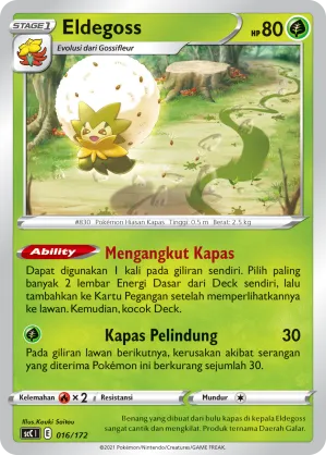 Eldegoss (Evolution V Starter Deck 016/172)