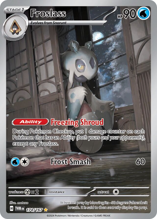 174/167 Froslass TWM Illustration Rare