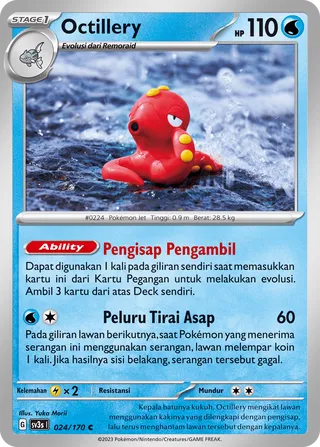 Octillery (Black Shine 024/170)