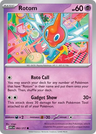 Rotom (Ascended Heroes 092/217)