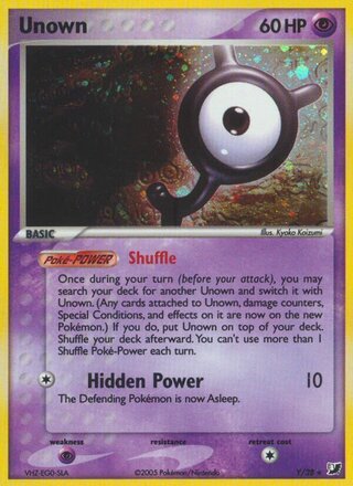 Unown (EX Unseen Forces Y/28)