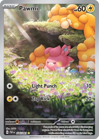 Pawmi (Paldean Fates 226/091)