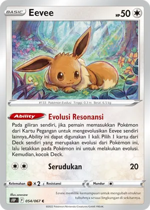 Eevee (Space Juggler 054/067)