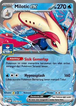 Milotic ex (Scarlet & Violet Promos 213/SV-P)