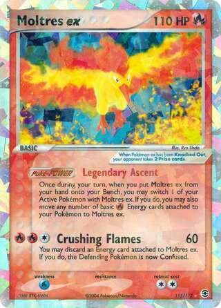 Moltres ex (EX FireRed & LeafGreen 115/112)