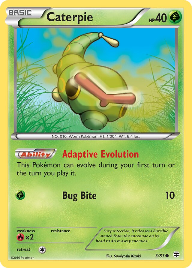 Caterpie Generations 3/83 Common