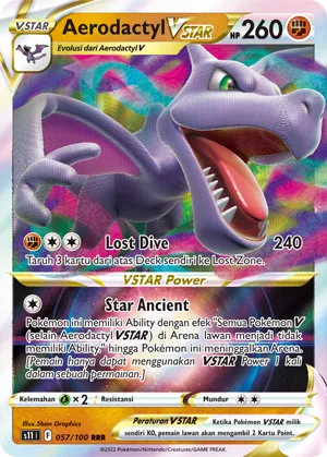 Aerodactyl VSTAR (Lost Abyss 057/100)