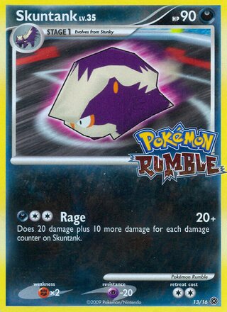 Skuntank (Pokémon Rumble 13/16)