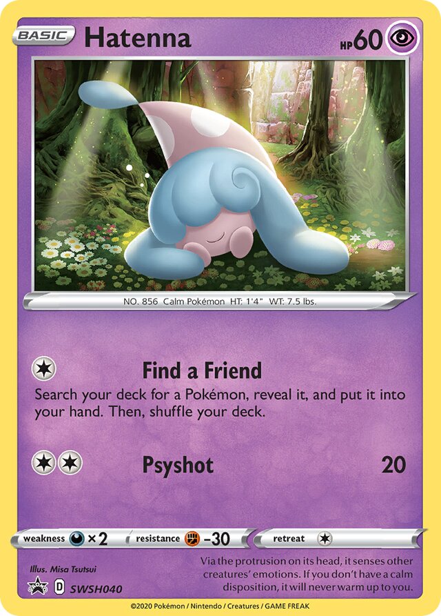 SWSH040 Hatenna SSP PROMO