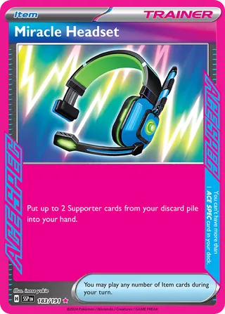 Miracle Headset (Surging Sparks 183/191)