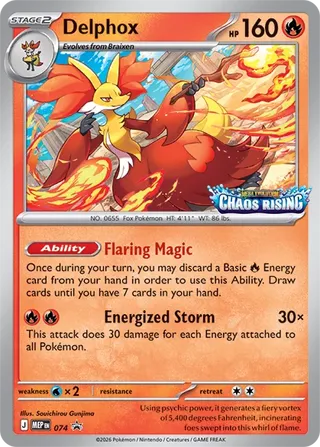 Delphox (Mega Evolution Promos 074)