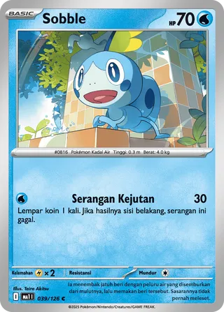 Sobble (Mega Evolution 039/126)