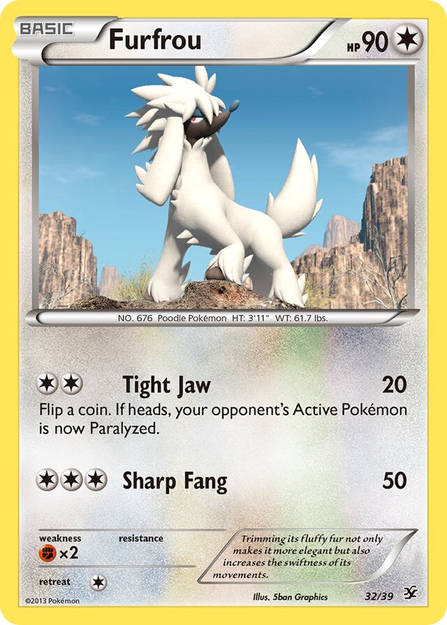 Furfrou Kalos Starter Set 32/39