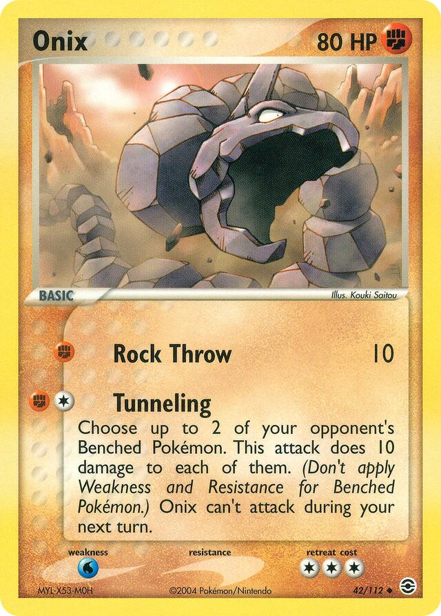 Onix (EX FireRed & LeafGreen 42/112) – TCG Collector