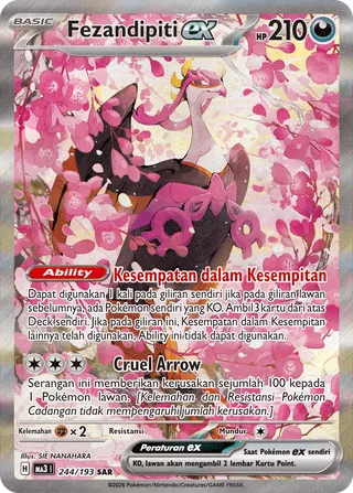 Fezandipiti ex (MEGA Dream ex 244/193)