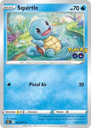 Squirtle (Pokémon GO 015/071)