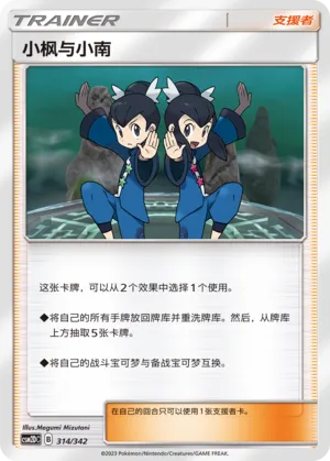 Tate & Liza (Shining Synergy GX Starter Deck 314/342)