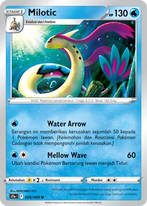 Milotic (Incandescent Arcana 028/068)