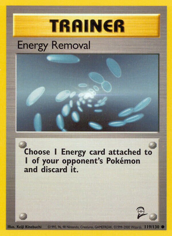 Energy Removal Base 2 119/130 Common