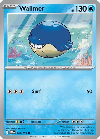 Wailmer (Journey Together 040/159)