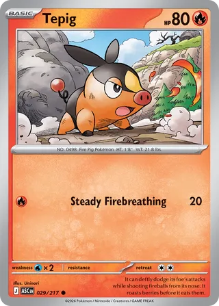Tepig (Ascended Heroes 029/217)