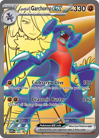 204 Cynthia's Garchompex SVP PROMO