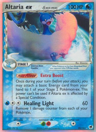 Altaria ex (EX Dragon Frontiers 90/101)