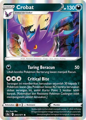 Crobat (Dark Phantasma 043/071)