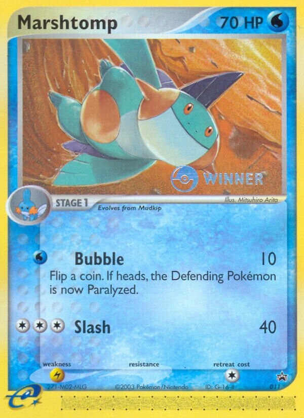 Marshtomp [Winner] Nintendo Promos 11 PROMO