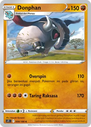 Donphan (Lost Abyss 059/100)