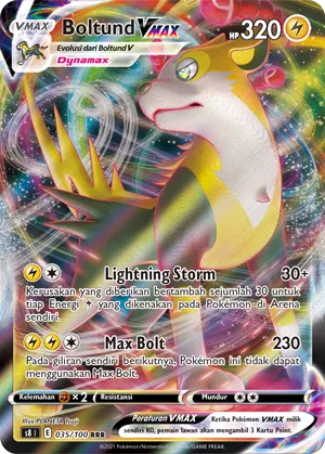 Boltund VMAX (Fusion Arts 035/100)