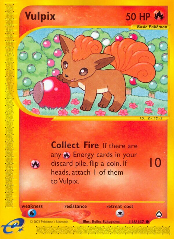116/147 Vulpix AQ Common