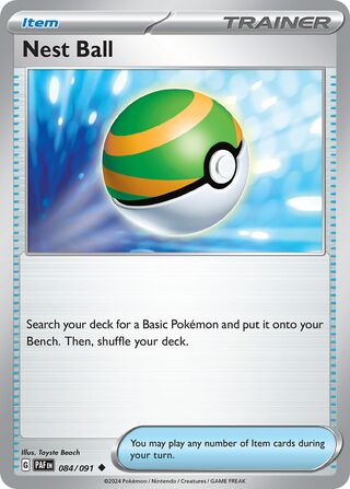 Nest Ball (Paldean Fates 084/091)