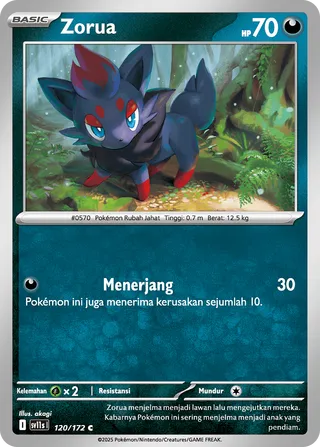 Zorua (Black & White 120/172)
