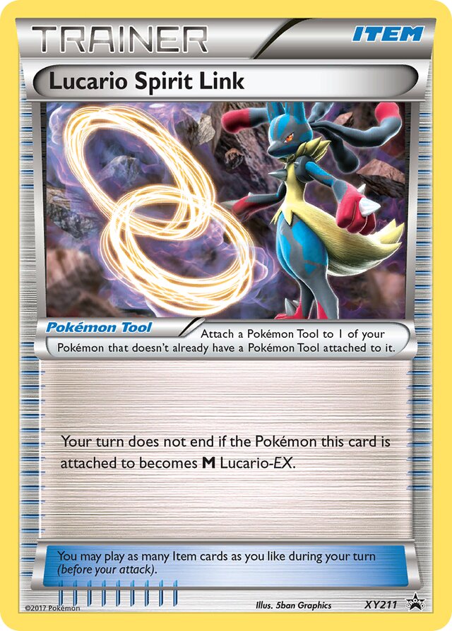 Lucario Spirit Link XY Black Star Promos XY211 PROMO