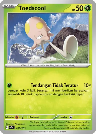 Toedscool (ex Compact Deck 013/163)