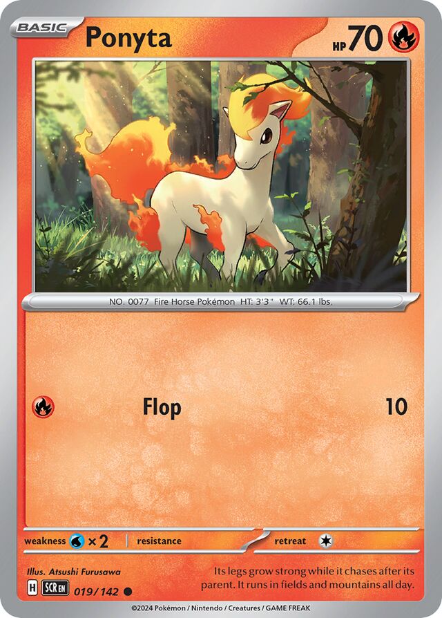 Ponyta Stellar Crown 019/142 Common