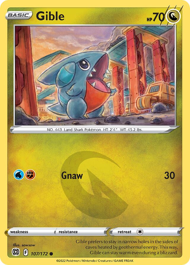 107/172 Gible BRS Common