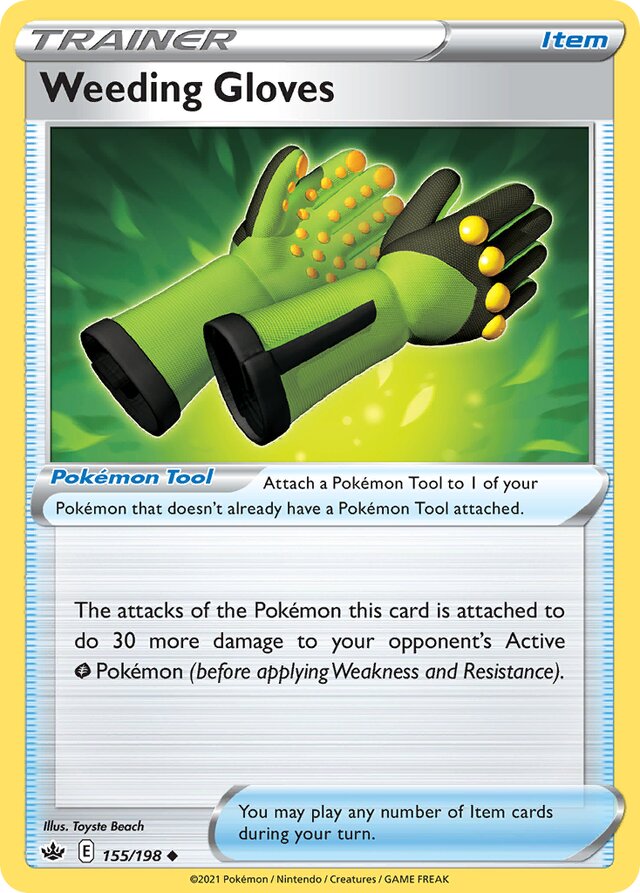 155/198 Weeding Gloves CRE Uncommon