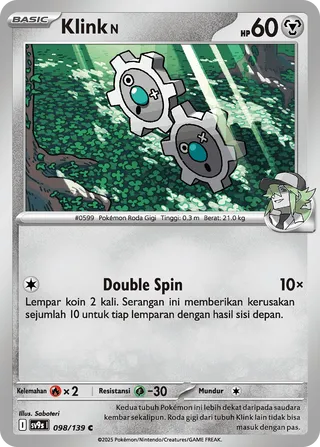 N's Klink (Bonds of Destiny 098/139)