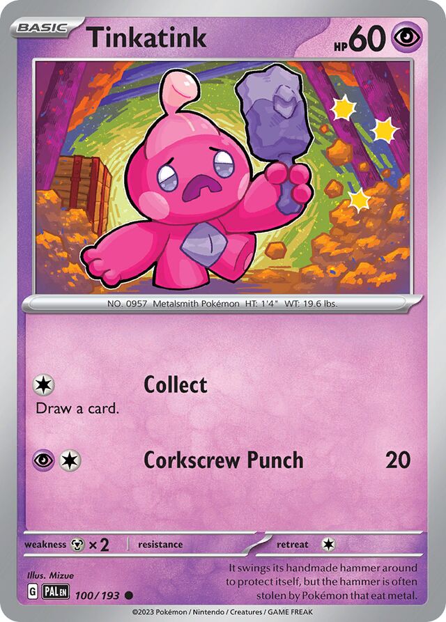 Tinkatink Paldea Evolved 100/193 Common