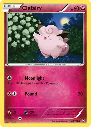 Clefairy (Furious Fists 69/111)