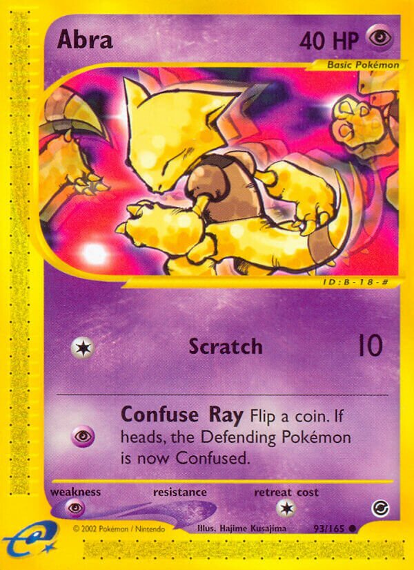 Abra Expedition Base Set 93/165 Common