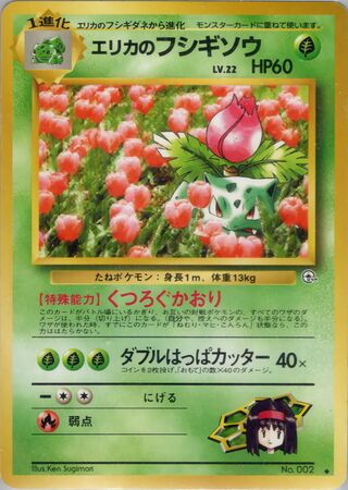 Erika's Ivysaur (Challenge from the Darkness No. 010)