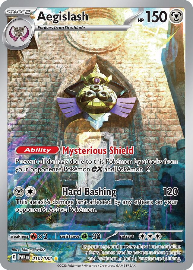 210/182 Aegislash PAR Illustration Rare