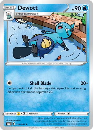 Dewott (Time Gazer 016/067)
