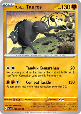 Paldean Tauros (Triplet Beat 046/073)