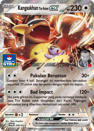 Team Rocket's Kangaskhan ex (Scarlet & Violet Promos 259/SV-P)