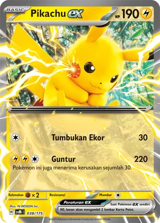 Pikachu ex (Generations Starter Decks 038/175)